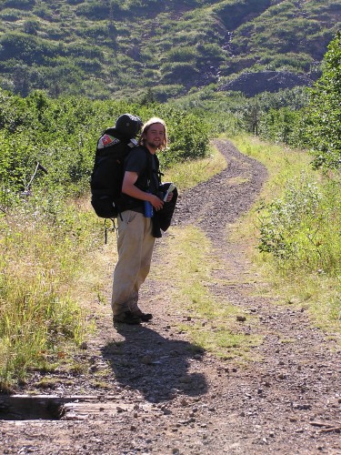 Hiking on Red Mountain